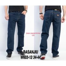 839 Basanjiu  Класичні джинси синього кольору Classic fit 34-44 603-12