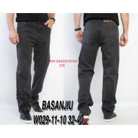 839 Basanjiu  Класичні джинси сірого кольору Classic fit 32-40 029-11-10