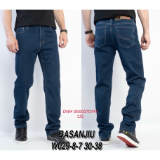 839 Basanjiu  Класичні джинси синього кольору Classic fit 30-38 029-8-7