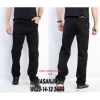 839 Basanjiu  Класичні джинси чорного кольору Classic fit 34-44 029-14-12