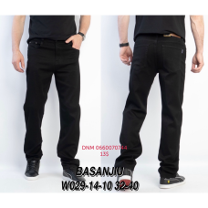 839 Basanjiu  Класичні джинси чорного кольору Classic fit 32-40 029-14-10