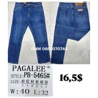 Pagalee Класичні джинси синього кольору Classic fit 40-50 5465