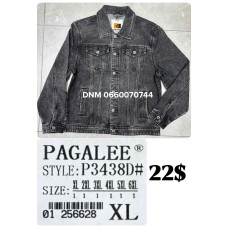 Pagalee Джинсова куртка сірого кольору  XL-6XL 3483