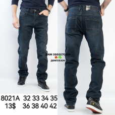 Feerars  Класичні джинси синього кольору Classic fit 32-42 8021A