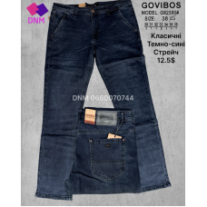 Govibos Класичні джинси синього кольору Classic fit 30-38 82390