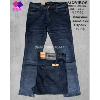 Govibos Класичні джинси синього кольору Classic fit 32-38 82391
