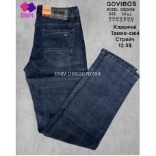 Govibos Класичні джинси синього кольору Classic fit 32-42 82393