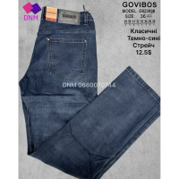 Govibos Класичні джинси синього кольору Classic fit 29-38 82289
