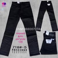 Aviwgos Класичні джинси чорного кольору Classic fit 29-38 718-5