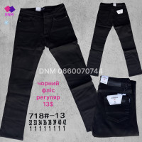 Aviwgos Класичні джинси чорного кольору Classic fit 32-42 718-13