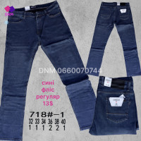 Aviwgos Класичні джинси синього кольору Classic fit 32-40 718-1
