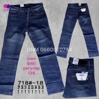 Aviwgos Класичні джинси синього кольору Classic fit 29-38 1718-18