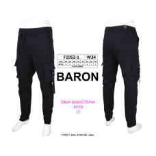 Baron Джогери брюки чорного кольору Joggers 28-36 1952-1