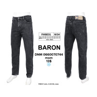 Baron Мом джинси сірого кольору Mom fit 29-38 8031