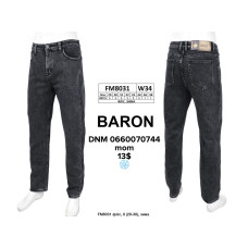 Baron Мом джинси сірого кольору Mom fit 29-38 8031