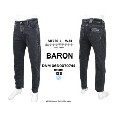 Baron Мом джинси сірого кольору Mom fit 29-38 726-1