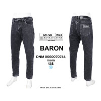 Baron Мом джинси сірого кольору Mom fit 28-36 728