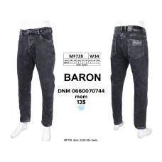 Baron Мом джинси сірого кольору Mom fit 28-36 728