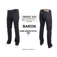 Baron Класичні джинси сірого кольору Classic fit 32-40 9283