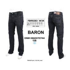 Baron Класичні джинси сірого кольору Classic fit 32-40 9283