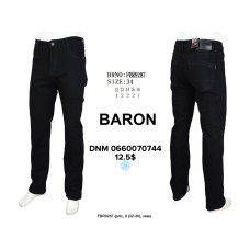 Baron Класичні джинси чорного кольору Classic fit 32-38 9287