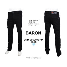 Baron Класичні джинси чорного кольору Classic fit 29-38 9288