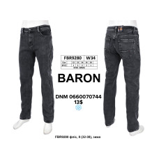 Baron Класичні джинси сірого кольору Classic fit 32-38 9280