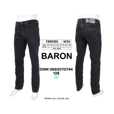 Baron Класичні джинси сірого кольору Classic fit 29-38 9281