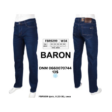Baron Класичні джинси синього кольору Classic fit 32-38 9299