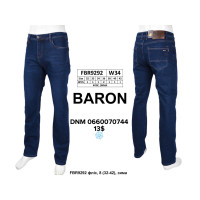 Baron Класичні джинси синього кольору Classic fit 32-42 9292