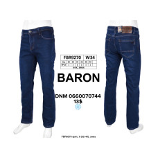 Baron Класичні джинси синього кольору Classic fit 32-40 9270