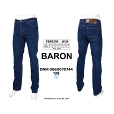 Baron Класичні джинси синього кольору Classic fit 30-38 9294