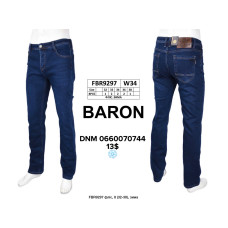 Baron Класичні джинси синього кольору Classic fit 32-38 9297