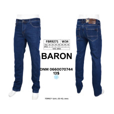 Baron Класичні джинси синього кольору Classic fit 32-42 9271