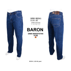 Baron Класичні джинси синього кольору Classic fit 38-48 2041