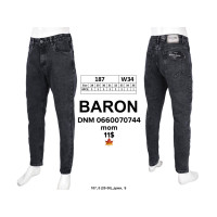 Baron Мом джинси сірого кольору Mom fit 28-36 187