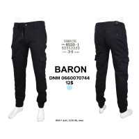 Baron Джогери брюки чорного кольору Joggers 28-36 8550-1