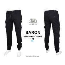 Baron Джогери брюки чорного кольору Joggers 28-36 8550-1