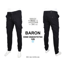 Baron Джогери брюки чорного кольору Joggers 29-38 8552-1