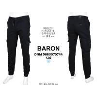 Baron Джогери брюки чорного кольору Joggers 29-38 8557-1
