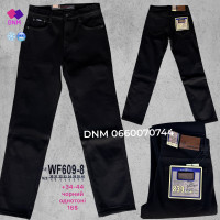 839 Basanjiu  Класичні джинси чорного кольору Classic fit 30-40 34-44 609-8