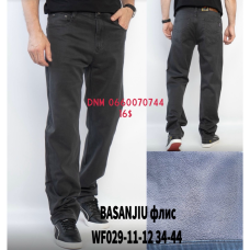 839 Basanjiu  Класичні джинси сірого кольору Classic fit 34-44 029-11-12