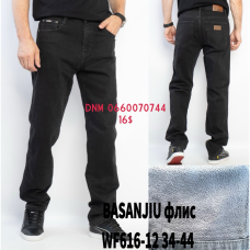 839 Basanjiu  Класичні джинси сірого кольору Classic fit 34-44 616-12