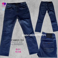 Fangsida  Класичні джинси синього кольору Classic fit 32-42 3147
