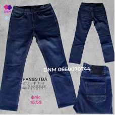Fangsida  Класичні джинси синього кольору Classic fit 32-42 3147