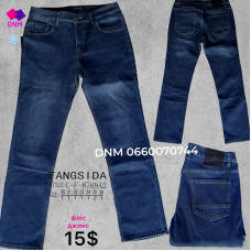Fangsida  Класичні джинси синього кольору Classic fit 30-38 8769