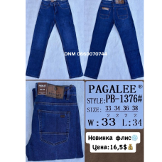Pagalee Класичні джинси синього кольору Classic fit 33-38 1376