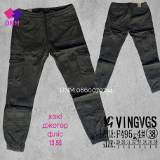 manufacturer_name] Шорти бавовняні колір хакі 29-38 495-4