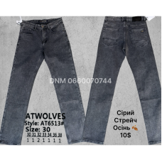Atwolves Класичні джинси сірого кольору Classic fit 30-38 6513