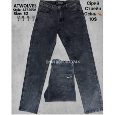Atwolves Класичні джинси сірого кольору Classic fit 32-38 6505